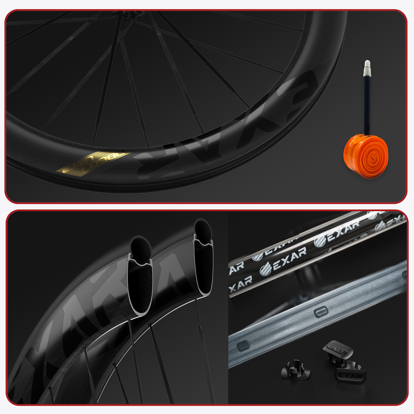EXAR Carbon Fiber Wheelset Ultra Series 2025